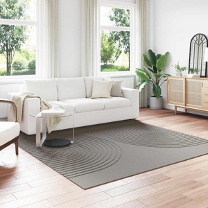 vidaXL Килим за вътрешно помещение GALATI Сиво 240 x 240 cm Полиестер (42022826)