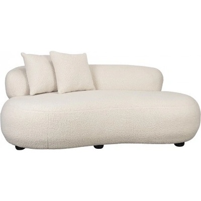 White Label Living NOXX 185 cm, polyester, smetanová 3200460