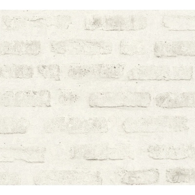 A.S. Création 374222 Vliesová tapeta na zeď Shades of White, rozmery 0,53 x 10,05 m