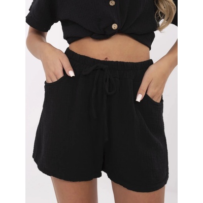 Italy Moda Shorts-MO-SN-9717.95-5906694045479 černá