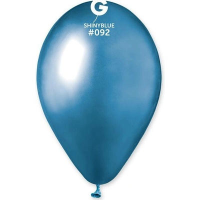 Svet balonku Balónik chrómový modrý 33 cm