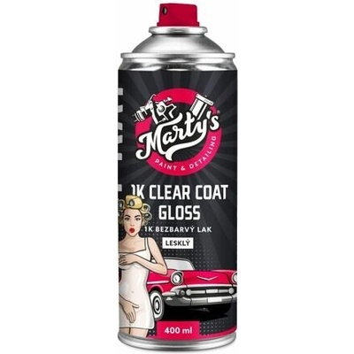 Marty's 1K Bezbarvý lak ve spreji 400ml – Zbozi.Blesk.cz