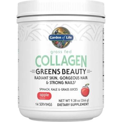 Garden of Life Grass Fed Collagen Greens Beauty [266 грама] Ябълка