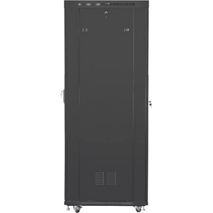 Lanberg rack cabinet 19" free-standing 27U/800x1200 (flat pack) with mesh door lcd black (FF01-8227-23BL) - gtcomputers
