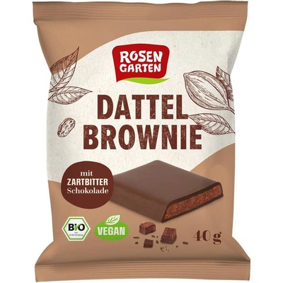 Rosengarten Datlové řezy v čokoládě bio 40 g