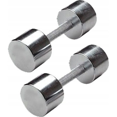 Spartan-Sport Bitúmenové činky pevné 2 x 4 kg