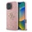 GUESS Защитен калъф Guess Fixed Glitter 4G Metal Logo за iPhone 16 Pro Max, розов