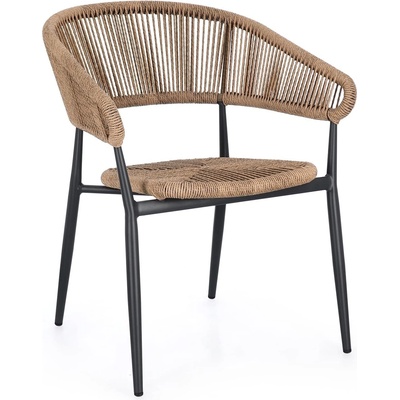 Bizzotto Algaida ТЪМНОСИВ/ЕСТЕСТВЕН ЦВЯТ СТОЛ (0665035)