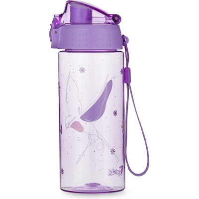 Oxybag OXY CLiCK 500 ml Flowers fialový