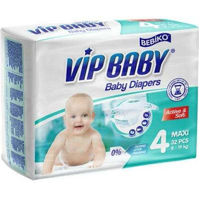 Bebiko Baby 4 Maxi 9-19 kg 32ks