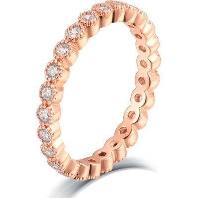 Olivie Stříbrný prstýnek Rose 4708