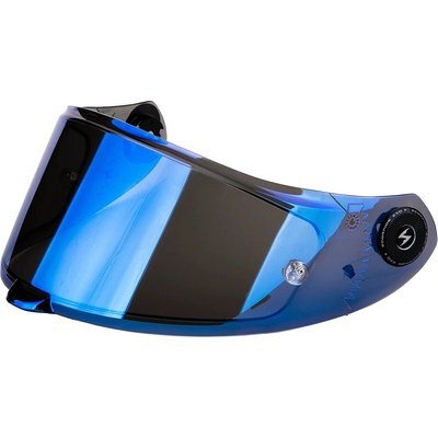Plexi SCORPION EXO-RACE AIR zrcadlové modré KDS-F-04