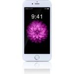  Стъклен протектор No brand, Full 5D, 0.15mm, For iPhone 6/6S, White - 52436 (DE-52436)