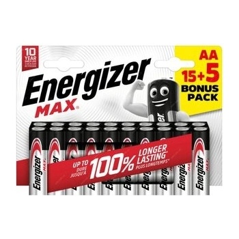 Energizer Max AA 20ks E303329900