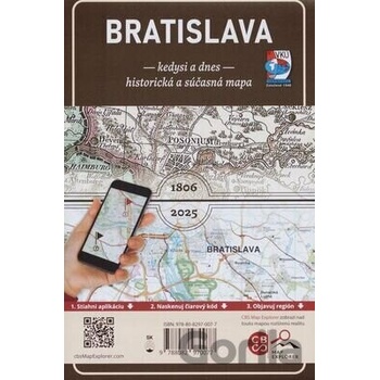 VKÚ Harmanec Porovnávacia mapa Bratislava - Kedysi a dnes (s aplikáciou CBS Map Explorer)