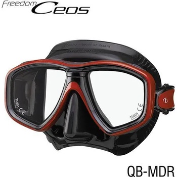 Image 1 of TUSA маска ceos черна/тъмно червен металик (tus m-212qb mdr)
