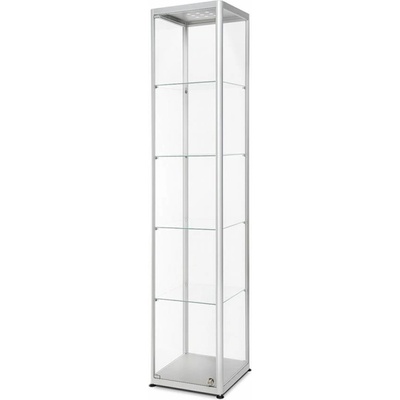 Jansen Display Skleněná produktová VR2 400 x 2000 x 400 mm – Zboží Dáma