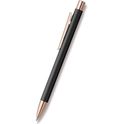 Faber-Castell Neo Slim Metal Black Rosegold kuličková tužka 0012/3433200