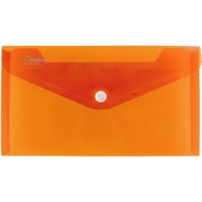 Obálka plastová s drukem Opaline DL, oranžová