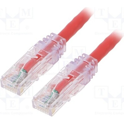 Panduit UTPSP1MRDY Patch U/UTP Cat 6 RJ45 vidlice z obou stran lanko Cu 1m