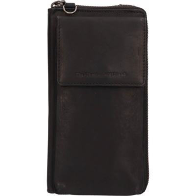 The Chesterfield Brand Lauri Dámská kožená crossbody kabelka s peněženkou černá
