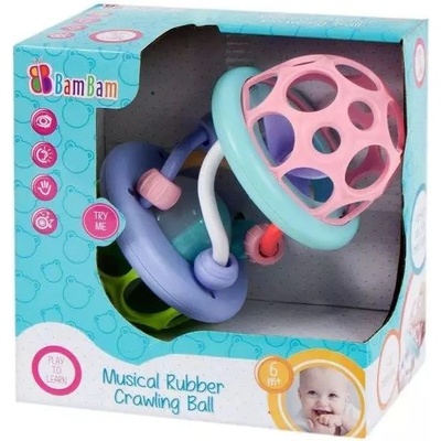 Bam Bam Музикална играчка Bam Bam - Топка (429201)