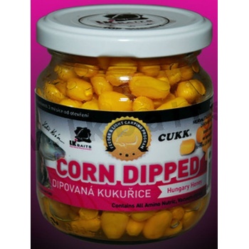LK Baits Dipovaná kukuřice 220 ml World Record Carp Corn