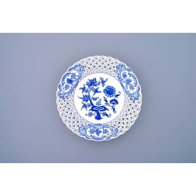 Dubí 10153 Cibulák porcelán talíř prolamovaný 24 cm