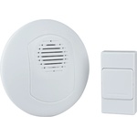 DPM w881w - Безжичен звънец, ДИНГ-ДОНГ, 50м, 3хАА, бял (w881w)