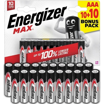 Energizer Max AAA 20ks E303349400