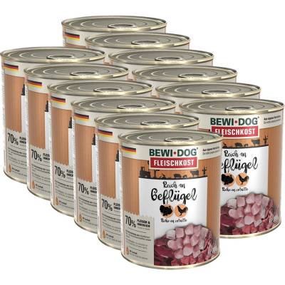Bewi Dog консерви - Птици, 12 x 800г
