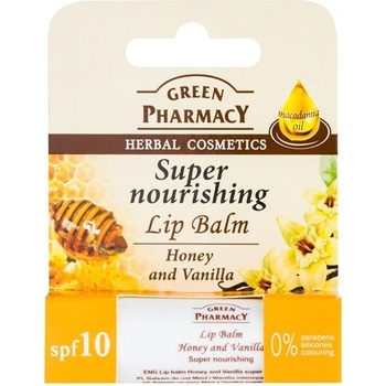 Green Pharmacy Lip Care výživný balzám na rty SPF 10 3,6 g