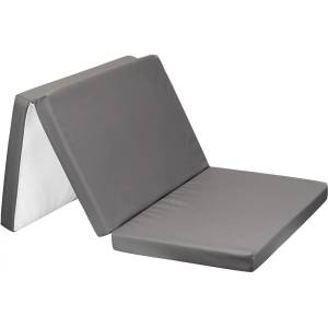 Kikkaboo Сгъваем матрак 59/118/5 см полиестер Dark Grey (31107020049) - tary