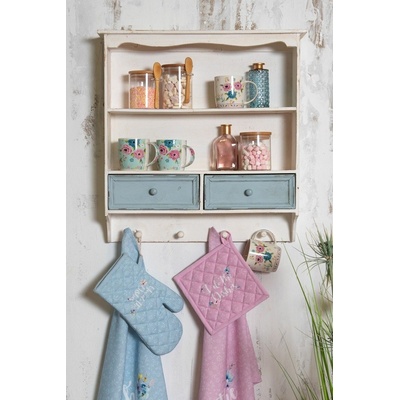 Clayre & Eef You do Dishes blue 50 x 85 cm