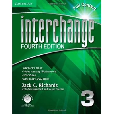 Interchange Fourth Edition 3: Full Contact with Self- study DVD-ROM - Jack C. Richards