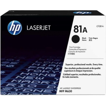 HP Oригинален тонер hp 81a Черен (887758147894)
