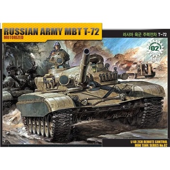 Image 1 of Academy Танк с дистанционно Russian Army MBT T-72 Motorized (13308)