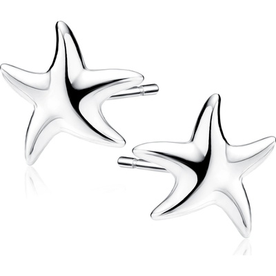 Olivie Stříbrné náušnice HVĚZDICE 9859