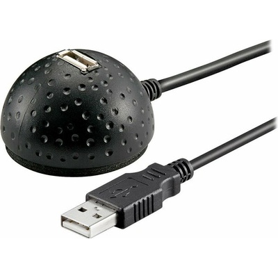Goobay 03520130 USB 2.0 prodlužovací s podstavcem na stůl černý