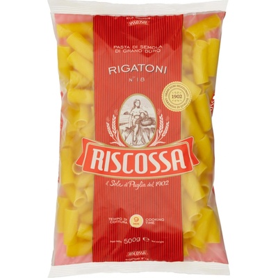 Pastificio Riscossa Rigatoni rýhované trubky 0,5 kg