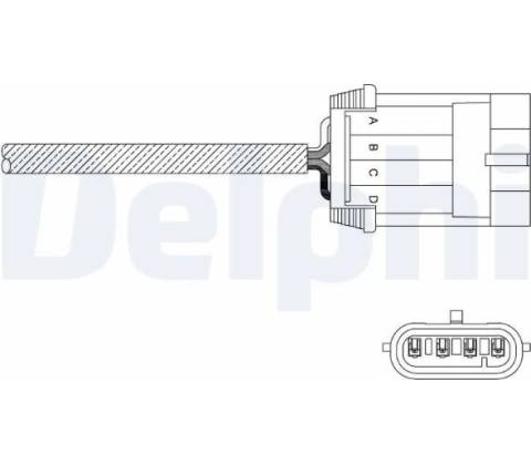 Lambda sonda DELPHI ES11052-12B1
