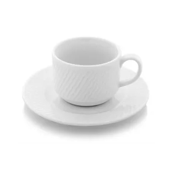 Image 1 of Gural Porselen - Panama Чаша с чинийка за чай 230ml. (PAN 2230 CFT) (0180309)