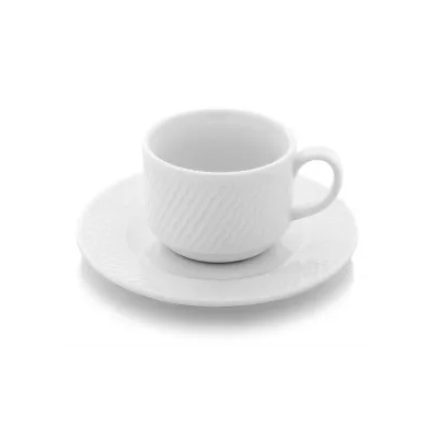 Gural Porselen - Panama Чаша с чинийка за чай 230ml. (PAN 2230 CFT) (0180309)