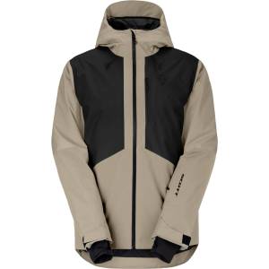 Scott Мъжко ски яке Scott Jacket Ultimate Dryo 10 Ski jacket - Portobello Beige / Black - размер XL (004-7857-0314)