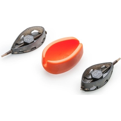 Set Krmítek Mivardi Method Feeder QMR Flat Vel. XL (50gr + 60gr + Formička)
