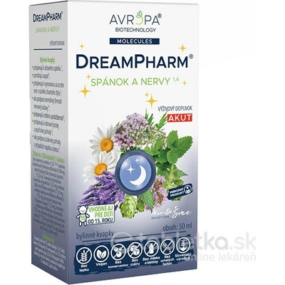 Avropa DreamPharm AKUT bylinné kvapky 50 ml