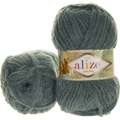 Alize Softy Plus tmavě šedá 87