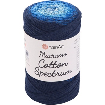 YARNART Macrame Cotton Spectrum 225 m 1324 Dark Blue юта (Macrame Cotton Spectrum 1324)