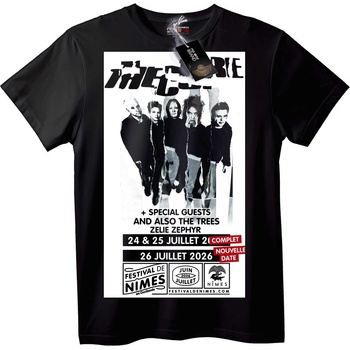 NOONEBRAND Тениска Festival на The Cure - 6XL, Black