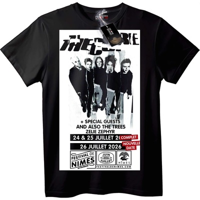 NOONEBRAND Тениска Festival на The Cure - 6XL, Black